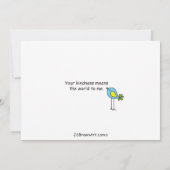 可能な限り親切にする_フラットカード7" x 5" (裏面)