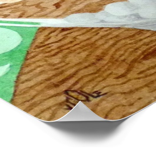 可能な食事！ ポスター (角)