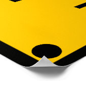 可能なWMD ～スプーフ警告標識 ポスター (角)