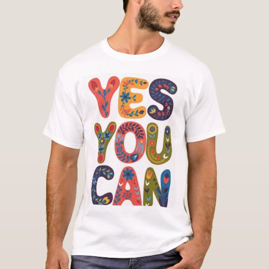 可能なyes tシャツ (正面)