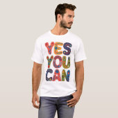 可能なyes tシャツ (正面フル)