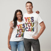 可能なyes tシャツ (ユニセックス)