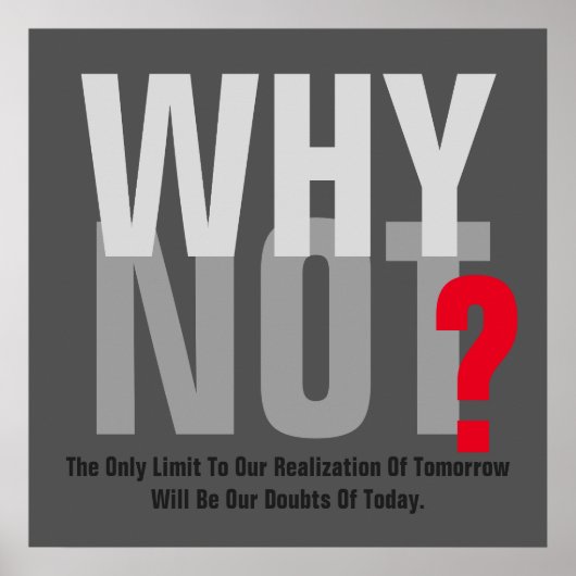 可能性が感動的ないやる気を起こさせる理由 ポスター (正面)