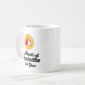 可能性に満ちた世界。あなたの可能性を探して コーヒーマグカップ (正面左)