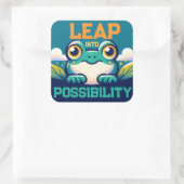 可能性に飛躍 スクエアシール (バッグ)