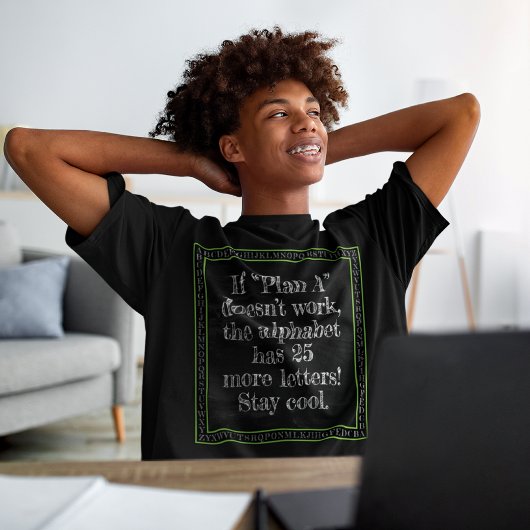 可能性のアルファベット Tシャツ