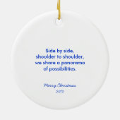 可能性のパノラマ セラミックオーナメント (裏面)