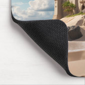 可能性のビーチからの城 マウスパッド (コーナー)