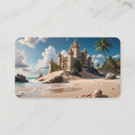 可能性のビーチからの城 名刺