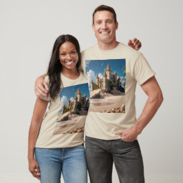 可能性のビーチからの城 Tシャツ