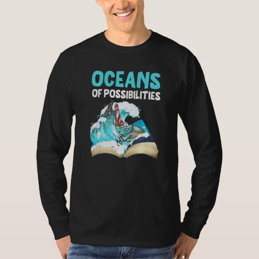 可能性のライトハウスオーシャン夏読の Tシャツ (正面)