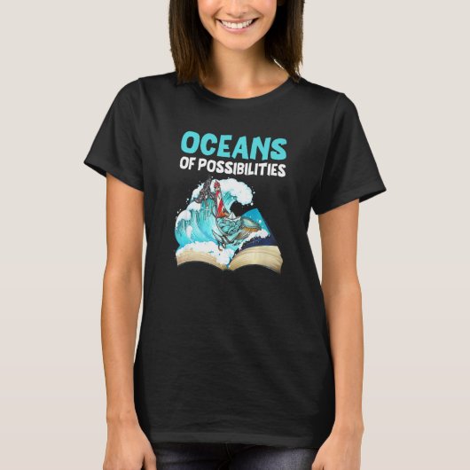 可能性のライトハウスオーシャン夏読の Tシャツ (正面)