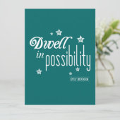 可能性の中に住む 招待状 (スタンド正面)