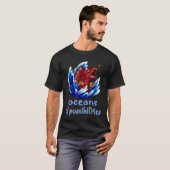 可能性の海で釣りする サマー・リーディング 22 Tシャツ (正面フル)