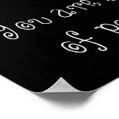 可能性の虹水玉模様ライフ引用文 ポスター (角)