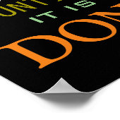 可能性やる気を起こさせる引用文ポスター ポスター (角)