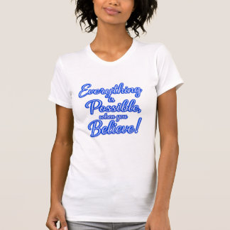 可能性を信じる 女性用Tシャツ Tシャツ