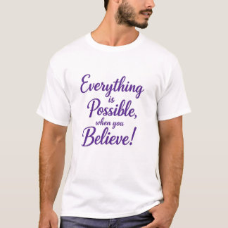 可能性を信じるTシャツギフト Tシャツ