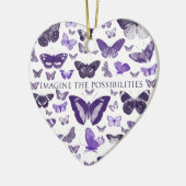 可能性を想像して下さい セラミックオーナメント (左)