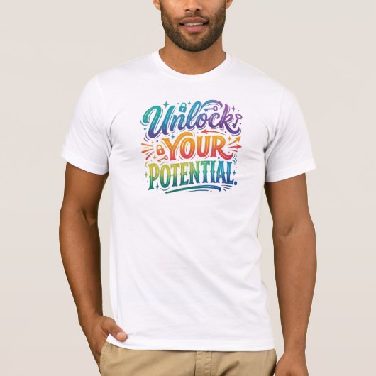 可能性を解き放て Tシャツ (正面)