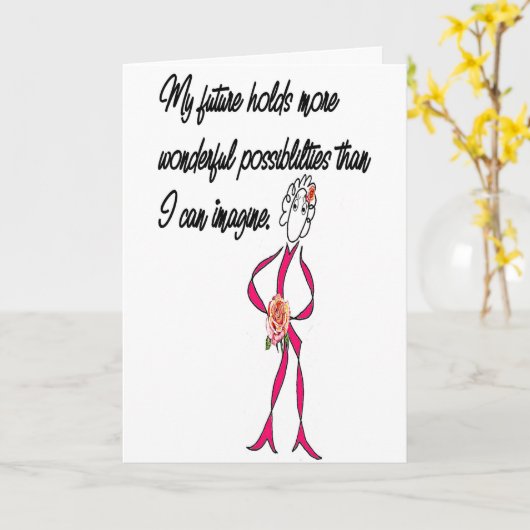 可能性カード カード (黄色い花)