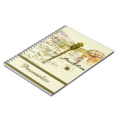 可能性パーソナライズされたトンボ ノートブック (左側)