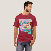 可能性信じの：インスピレーション鮮やか Tシャツ (正面フル)