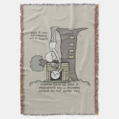 可能性信じパパ スローブランケット (正面縦)