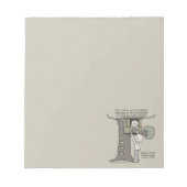 可能性信じパパ ノートパッド (正面)