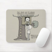 可能性信じパパ マウスパッド (マウス)