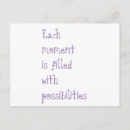 可能性 ポストカード (正面)