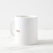 可能性: 知恵は低価格コーチの顧問を言い表わします コーヒーマグカップ (正面左)