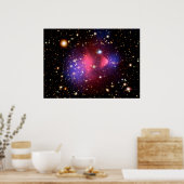 可視光とX線合成銀河系 ポスター (キッチン)