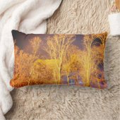 可逆性腰部装飾用クッション ランバークッション (ブランケット)