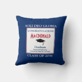 可逆的カスタム卒業 クッション (裏面)