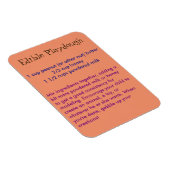 可食性の遊び場磁石 マグネット (右側)