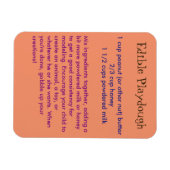 可食性の遊び場磁石 マグネット (横)