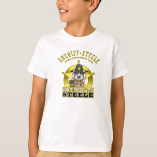 台なしにしないで下さいとSteele (Steele保安官) Tシャツ