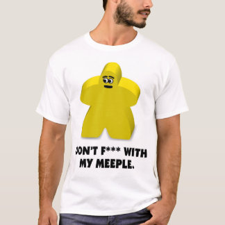 "台なしにしないで下さい私のmeepleと" tシャツ