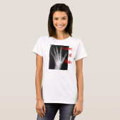 台なし手のティーの賛美歌 Tシャツ (正面フル)