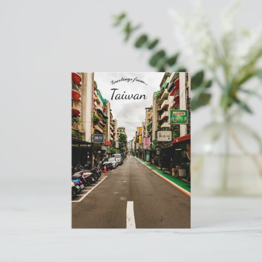 台北台湾の景色 ポストカード (スタンド正面)