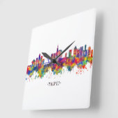 台北台湾スカイライン スクエア壁時計 (傾斜)