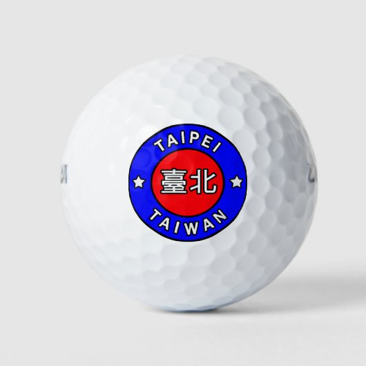 台北台湾 ゴルフボール (正面)