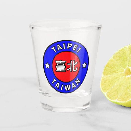 台北台湾 ショットグラス (正面)