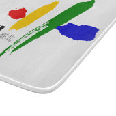 台北市国旗（台湾） カッティングボード (角)