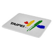 台北市国旗（台湾） カッティングボード (角)