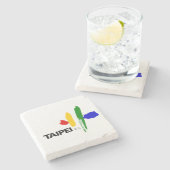 台北市国旗（台湾） ストーンコースター (横)