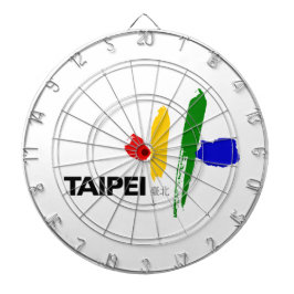台北市国旗（台湾） ダーツボード