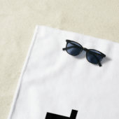 台北市国旗（台湾） ビーチタオル (インサイチュ)