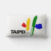 台北市国旗（台湾） ランバークッション (裏面)